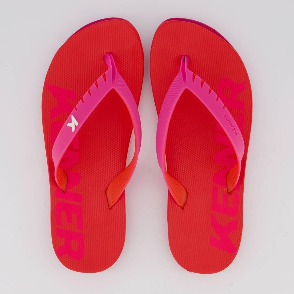 Chinelo Kenner RED Vermelho e Rosa