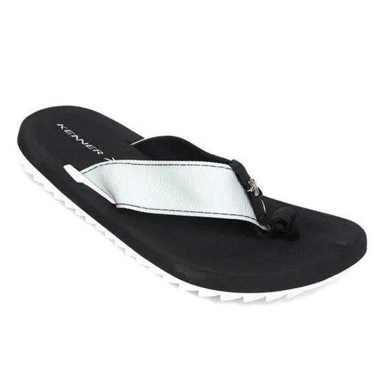 Chinelo Kenner Sandália Original Kivah Masculino - Preto+Branco é ruim? Chinelo Kenner Sandália Original Kivah Masculino - Preto+Branco é boa?