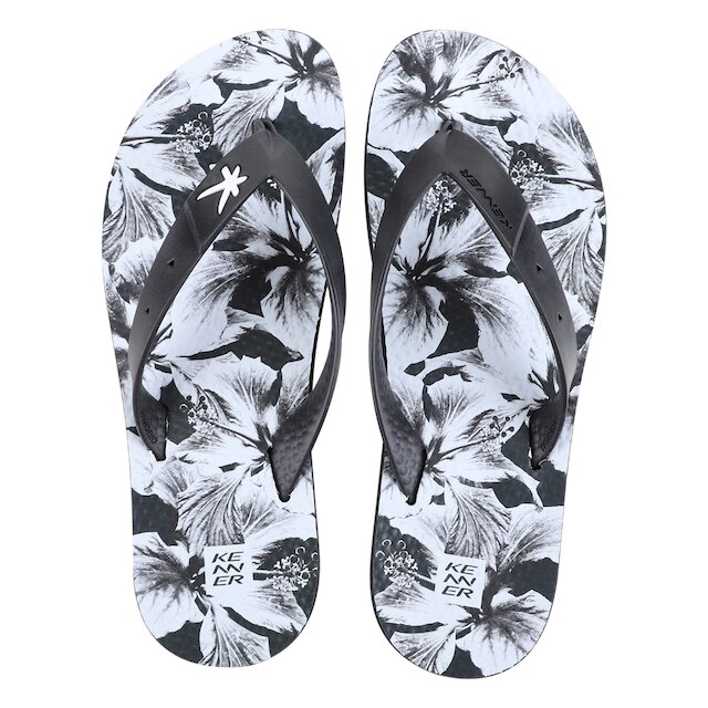 Chinelo Kenner Summer Hibisc Masculino - Branco é boa?