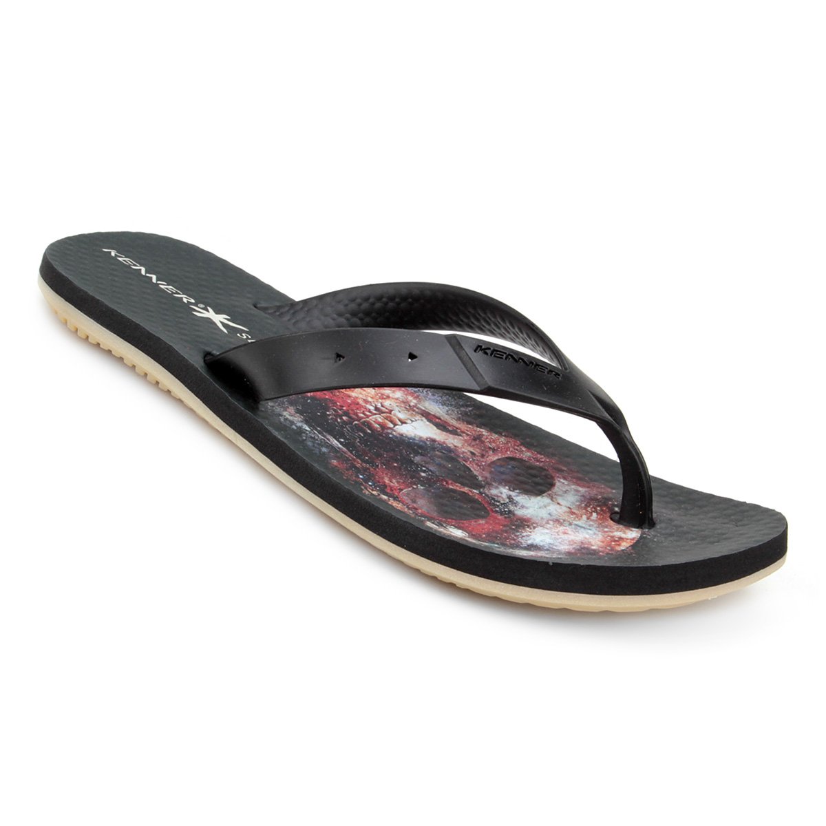 Chinelo Kenner Summer Skull Masculino - 1