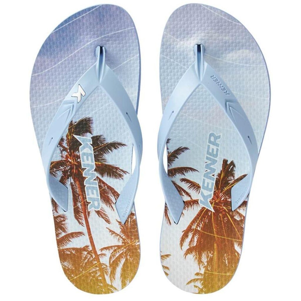 Chinelo Kenner Summer Sunset Masculino - Preto e Amarelo - 43