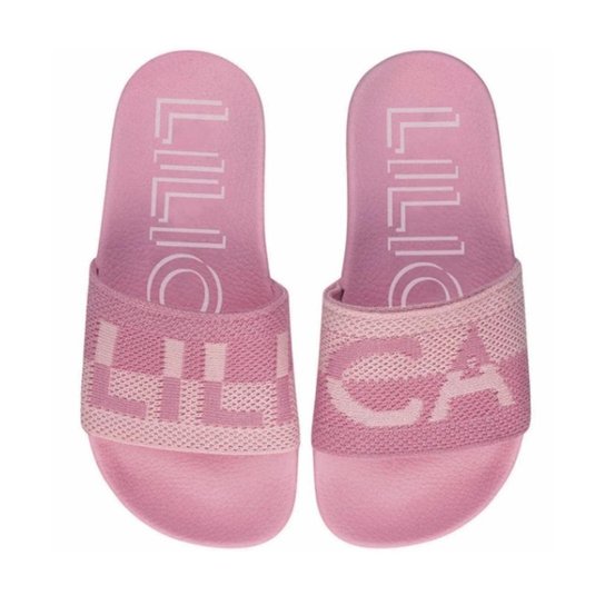 Chinelo Lilica Slide Knit Feminina