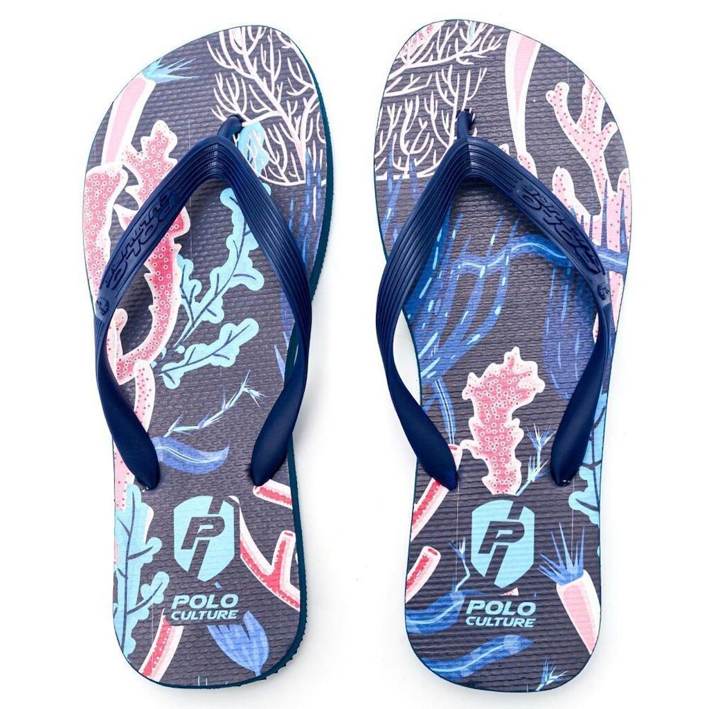 Chinelo Masculino Borracha Estampado Flexível Leve Dia a Dia