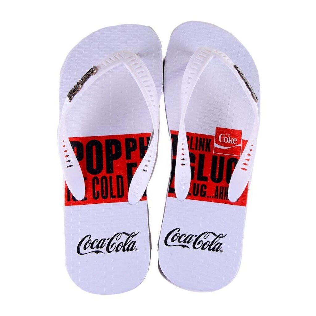 Chinelo Masculino Coca-Cola Cc4500 Branco