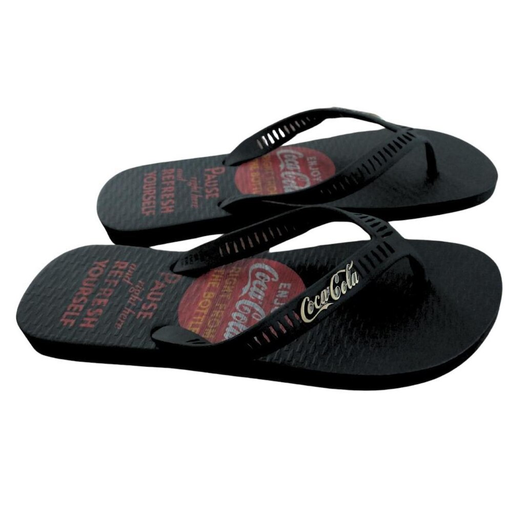 Chinelo Masculino Coca Cola Red Disc Sandália Original