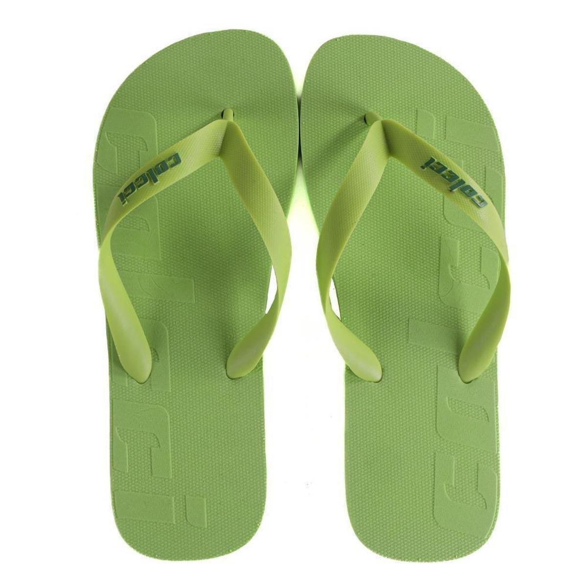 Chinelo Masculino Colcci Verde Menor preço em Chinelo Masculino Colcci Verde
