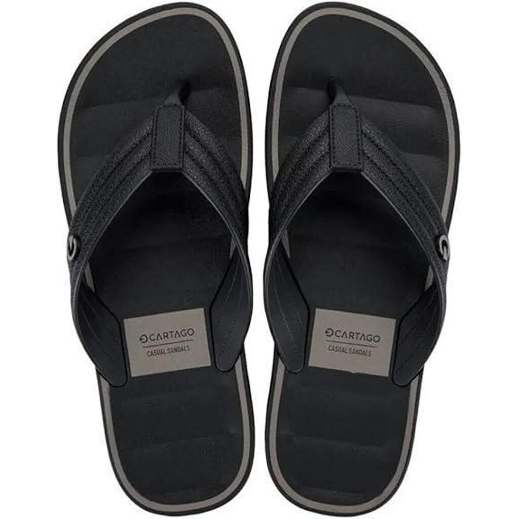 Chinelo Masculino Dedo Cartago Monterrey Preto