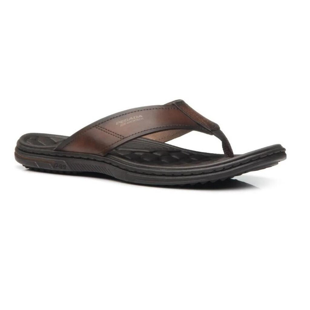CHINELO MASCULINO EM COURO PEGADA PLUS - 533301