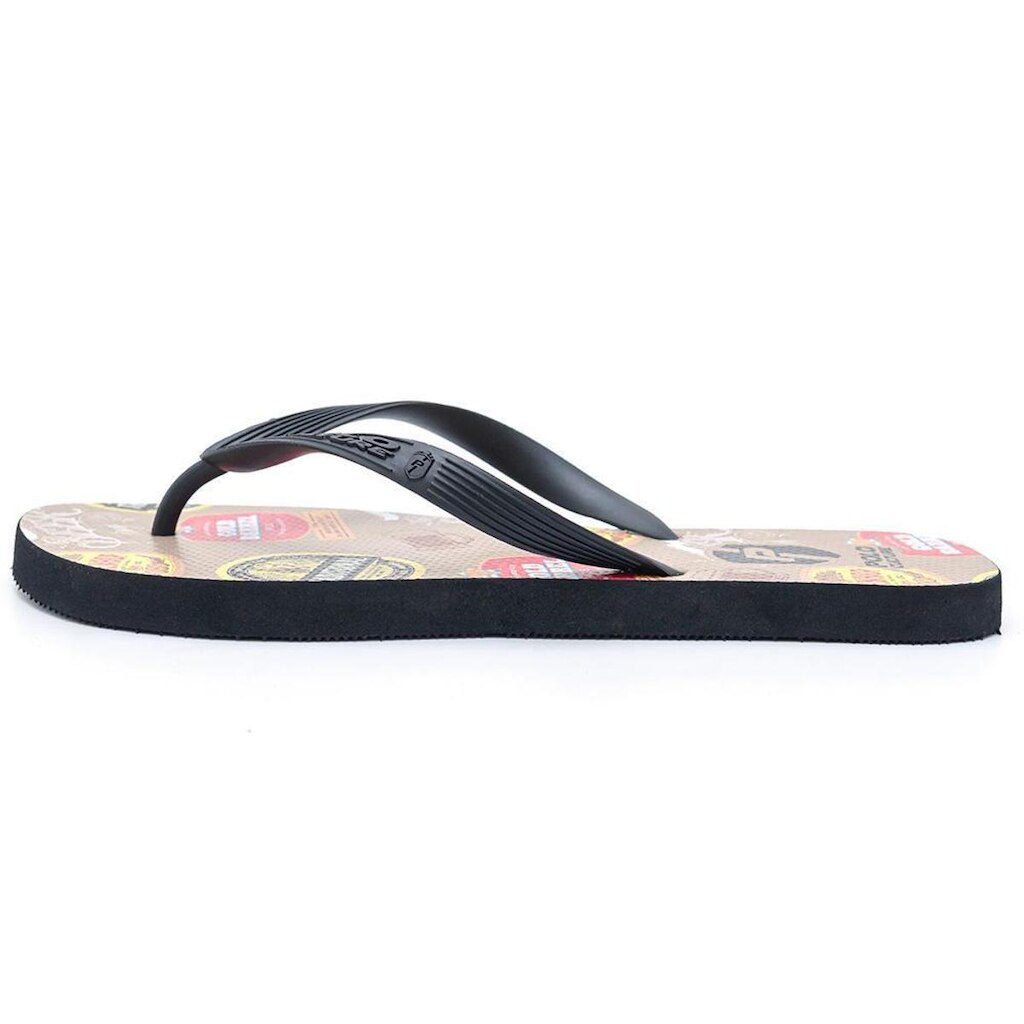 Chinelo Masculino Estampado Borracha Flexível Leve Dia a Dia