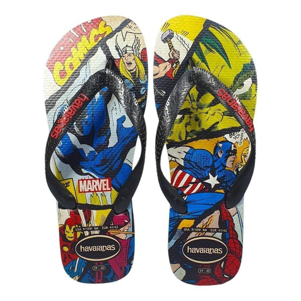 Chinelo Masculino Havaianas 4147012 Top Marvel Classics