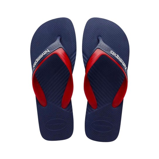 Chinelo Masculino Havaianas Dual - AZUL MARINHO - 37/38 - Azul+Marinho Menor preço em Chinelo Masculino Havaianas Dual - AZUL MARINHO - 37/38 - Azul+Marinho