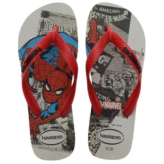 CHINELO MASCULINO HAVAIANAS REF:TOP MARVEL CLAS - Preto Menor preço em CHINELO MASCULINO HAVAIANAS REF:TOP MARVEL CLAS - Preto