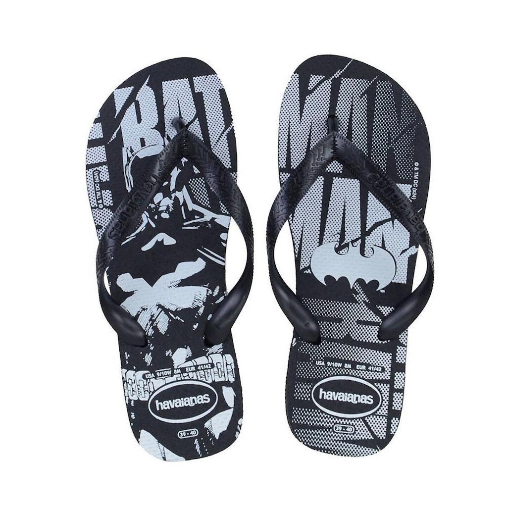 Chinelo Masculino Havaianas Top DC Logomania Preto - 4149