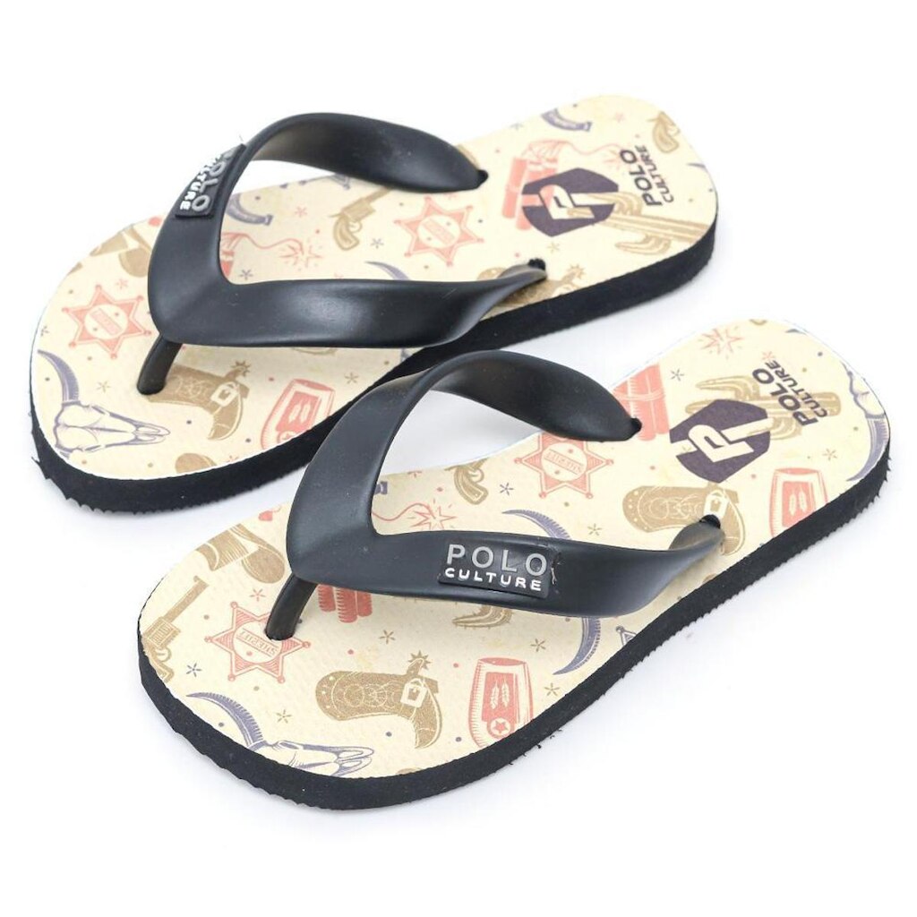 Chinelo Masculino Infantil Borracha Estampado Tiras Larga