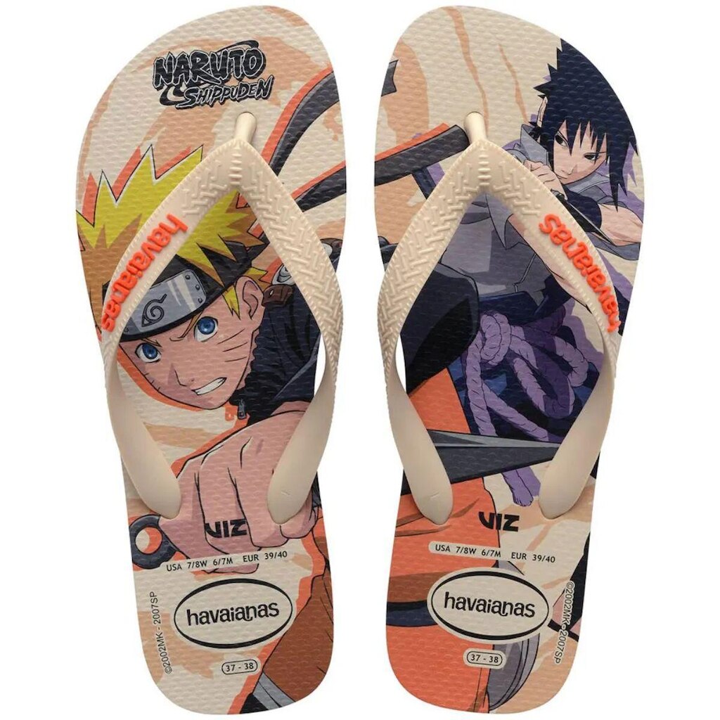 Chinelo Masculino Naruto Havaianas Top