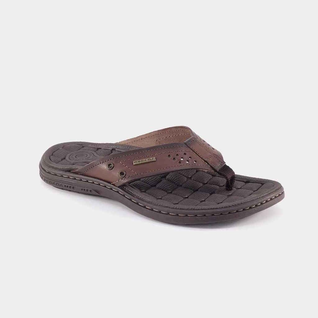 Chinelo Masculino Pegada 131221 Dedo Couro