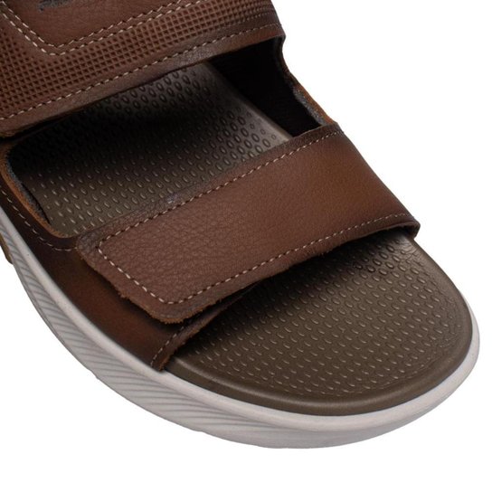 Chinelo Masculino Pegada Float Couro Marrom