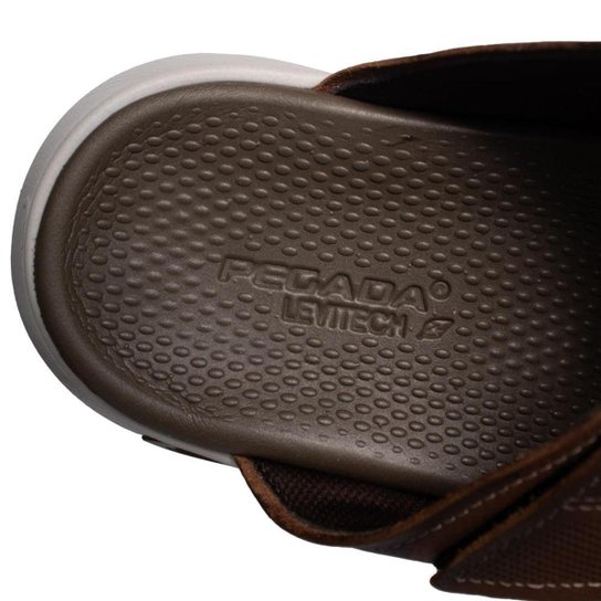 Chinelo Masculino Pegada Float Couro Marrom