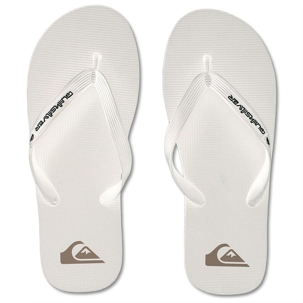 Chinelo Masculino Quiksilver Molokai Solid Branco