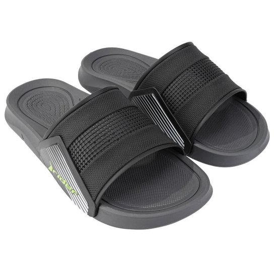 Chinelo Masculino Rider Infinity 11745 - Cinza Menor preço em Chinelo Masculino Rider Infinity 11745 - Cinza
