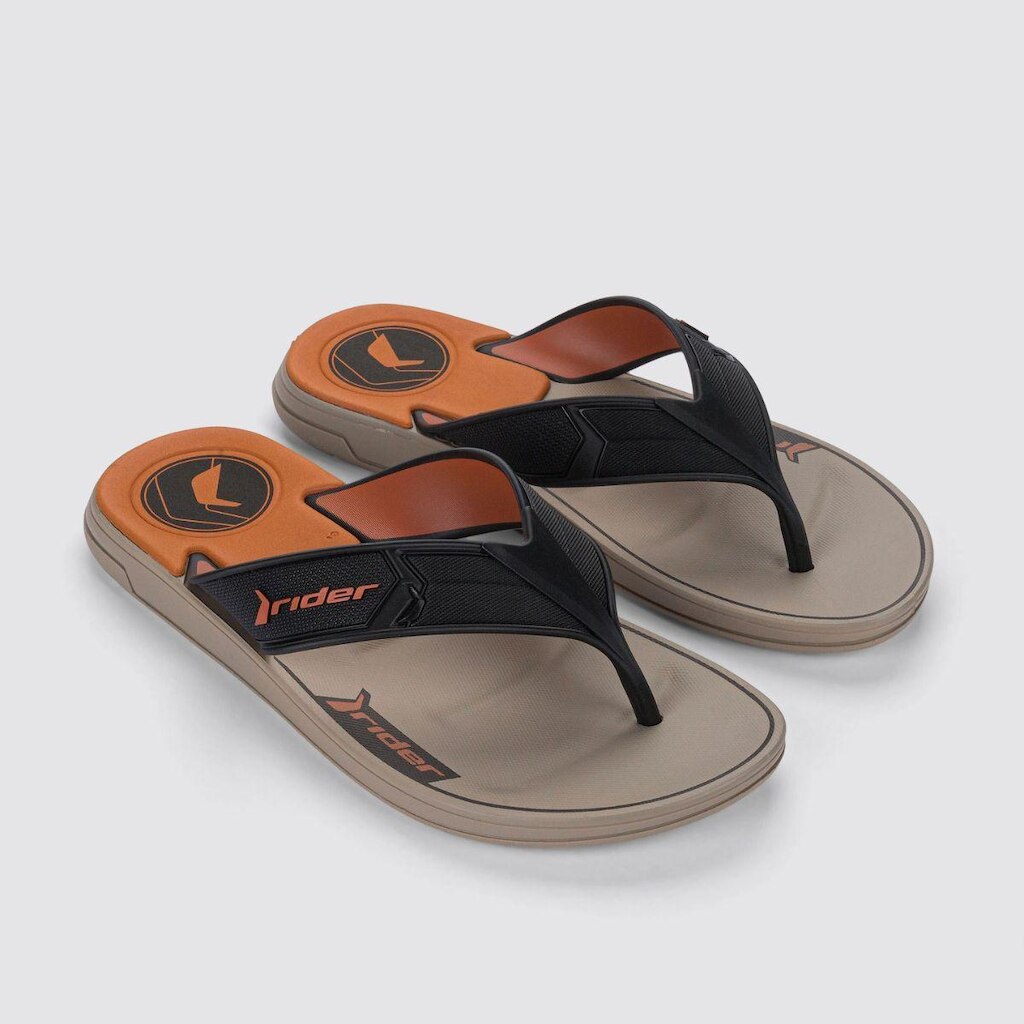 Chinelo Masculino Rider Macio EVA Calcanhar Acolchoado