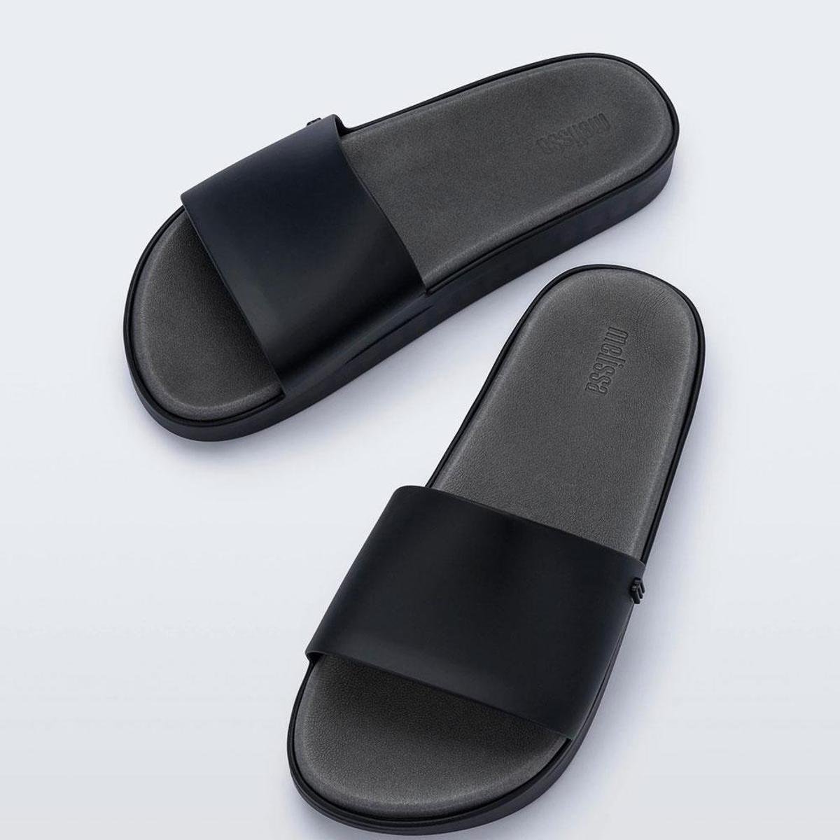 melissa beach slide preto fosco