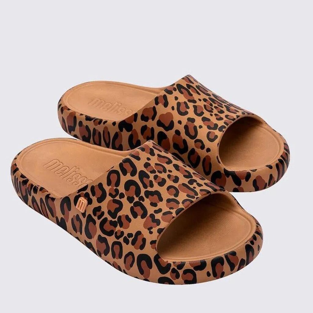 Chinelo Melissa Free Print Slide Confortável Macio Original