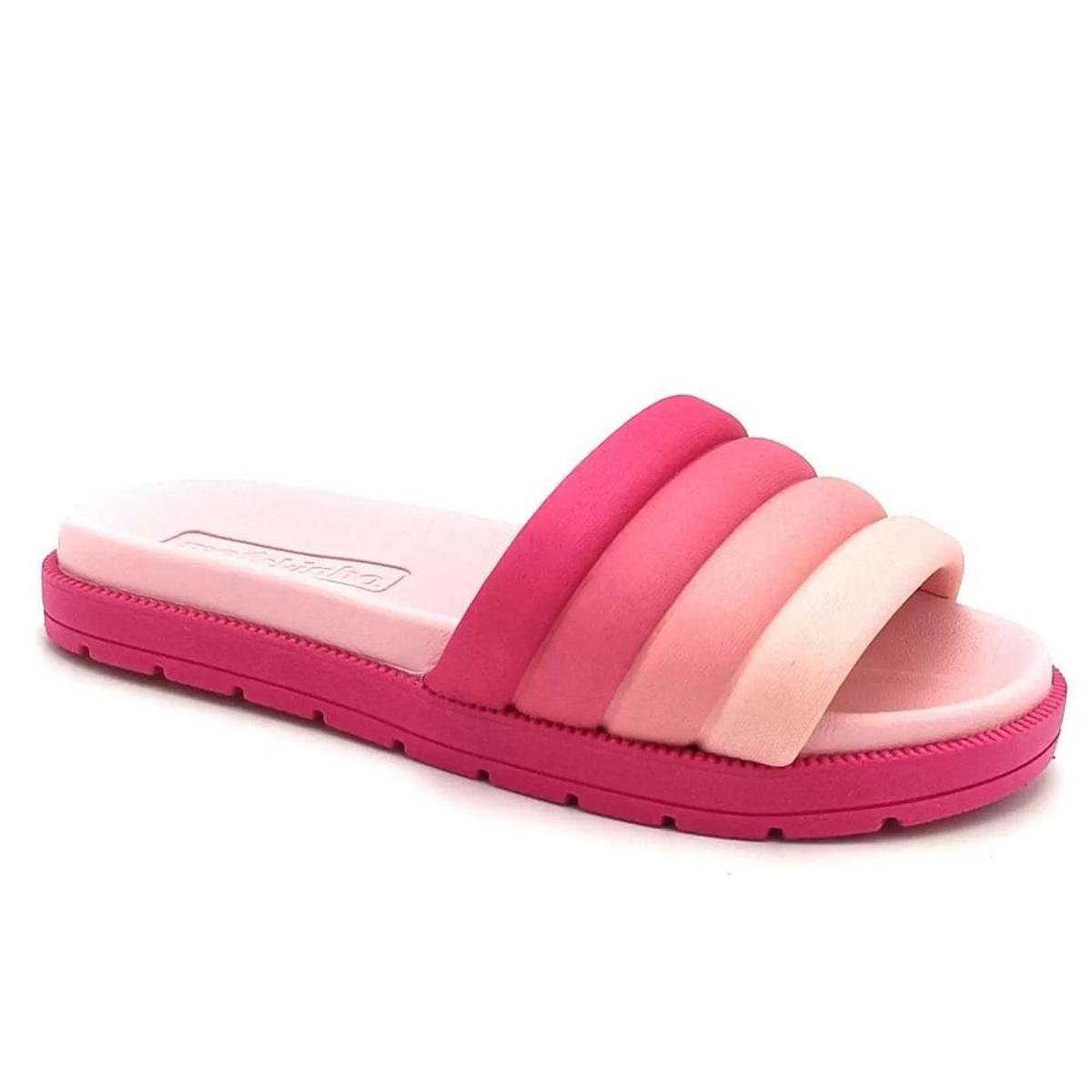 Chinelo Menina Molekinha Slide Degrade 2352.102 Menor preço em Chinelo Menina Molekinha Slide Degrade 2352.102