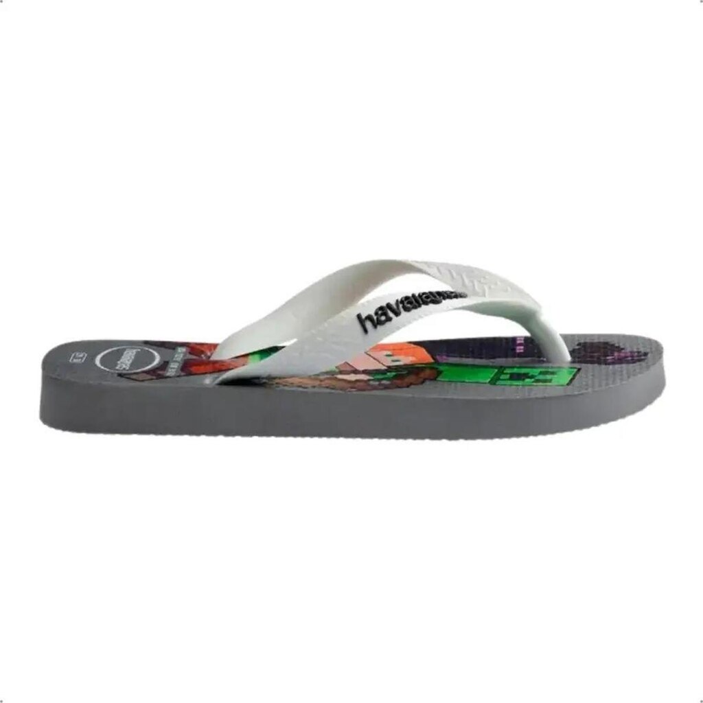CHINELO MINECRAFT HAVAIANAS INFANTIL MENINO 7012660
