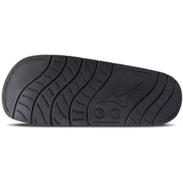 CHINELO MIZUNO MZ SLIDE BASIC PRETO BRANCO