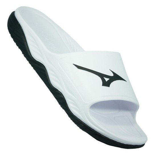 Chinelo Mizuno Slide Enerzy Masculino - Branco Menor preço em Chinelo Mizuno Slide Enerzy Masculino - Branco