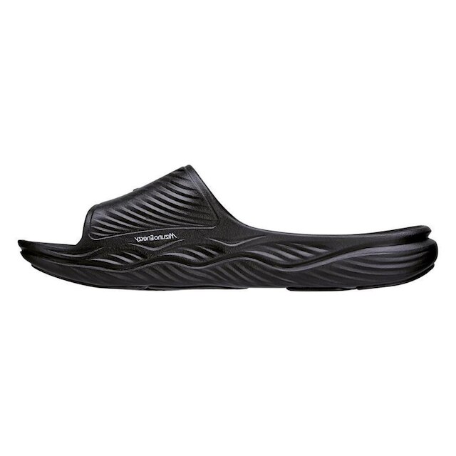 Chinelo Mizuno Slide Enerzy Preto e Branco - Masculino 37/38