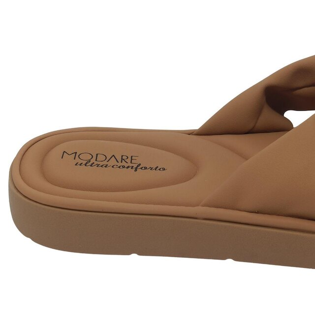 Chinelo Modare Feminino Nubuck Ultra Soft com Laço
