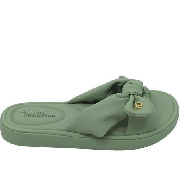 Chinelo Modare Feminino Nubuck Ultra Soft com Laço