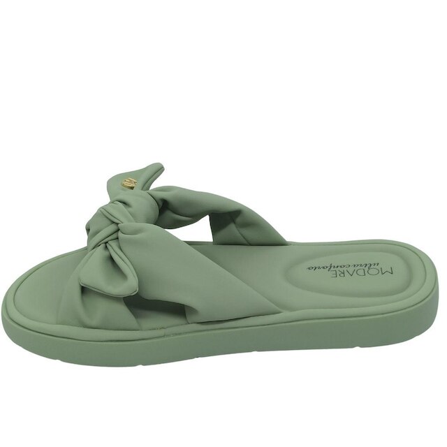 Chinelo Modare Feminino Nubuck Ultra Soft com Laço