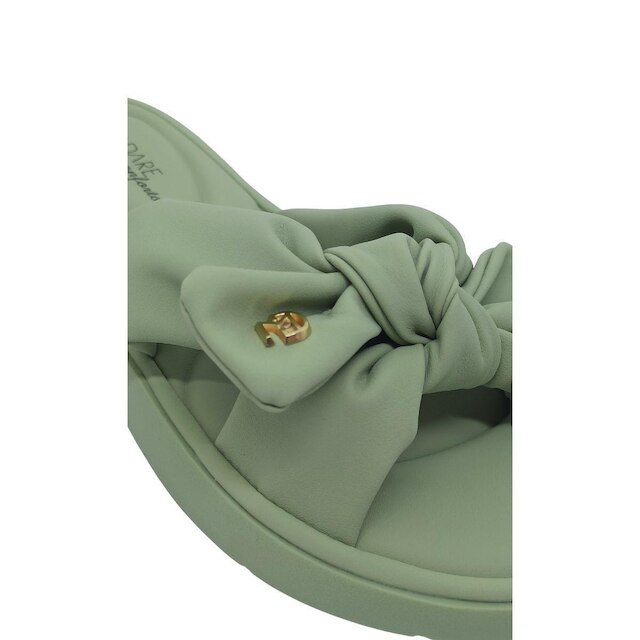 Chinelo Modare Feminino Nubuck Ultra Soft com Laço