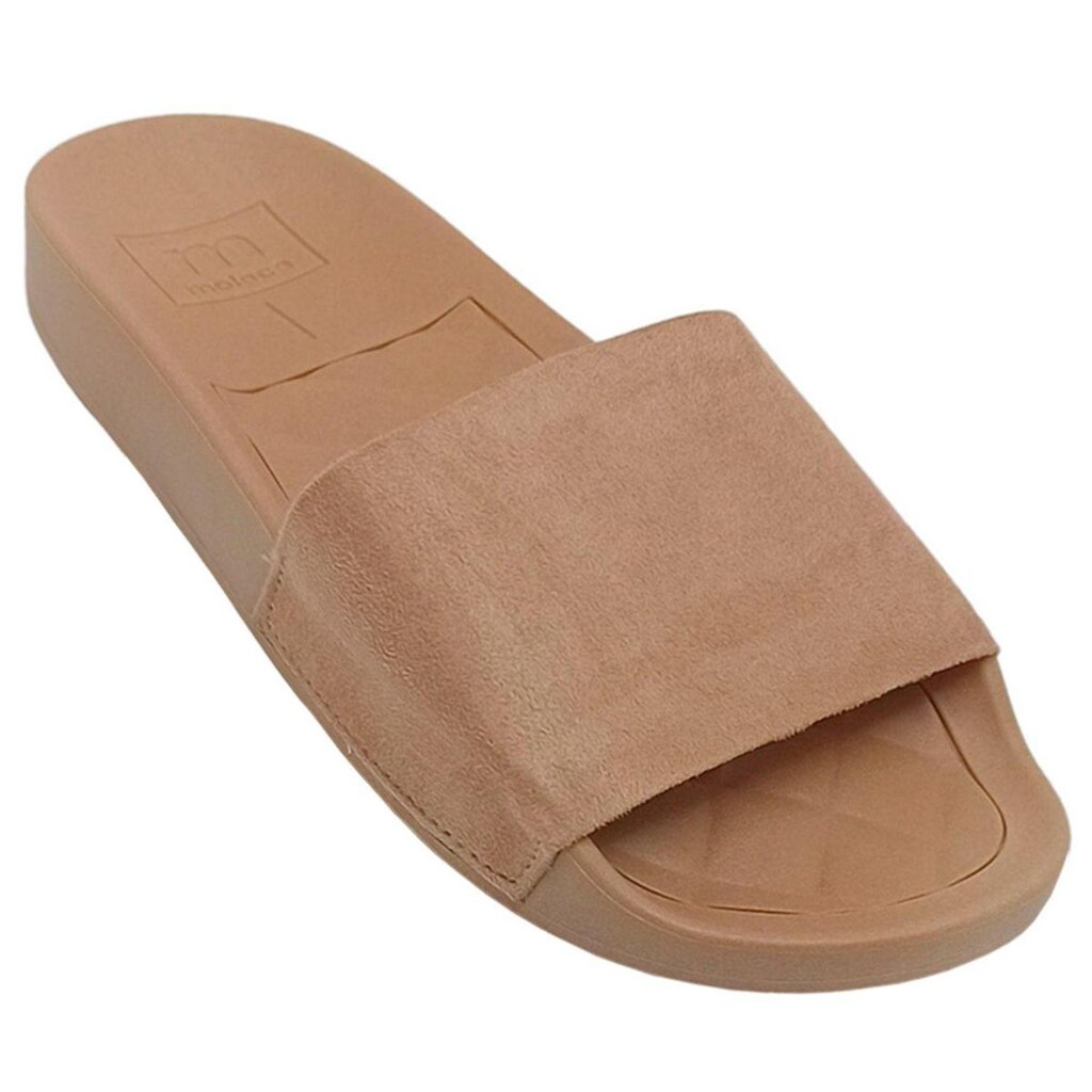 Chinelo Moleca Calce Casual Camurca Flex Feminino