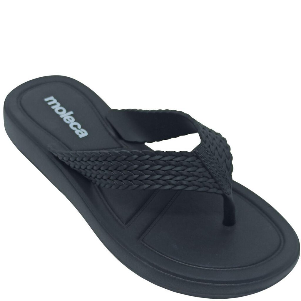 Chinelo Moleca Feminino com Detalhe em Trança