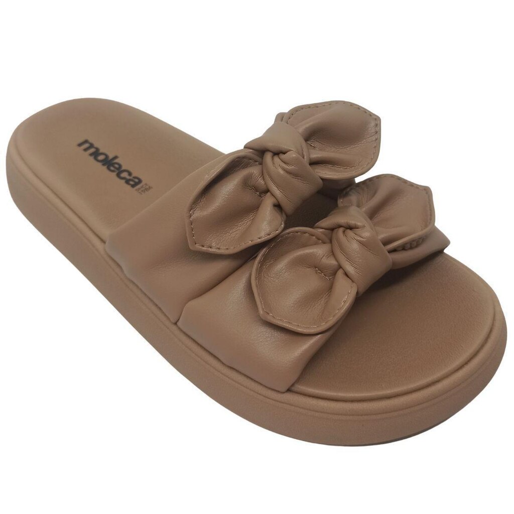 Chinelo Moleca Feminino Gaspea Napa com Laços