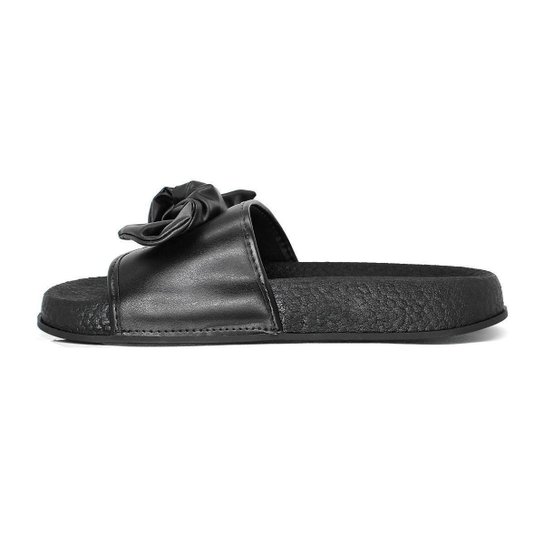 Chinelo Moleca Slide Feminino Com Lacinho 5538103