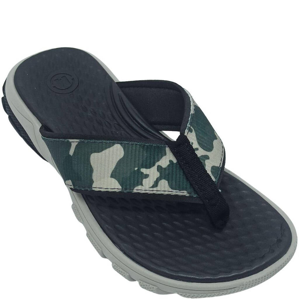 Chinelo Molekinho Menino Infantil Camuflado