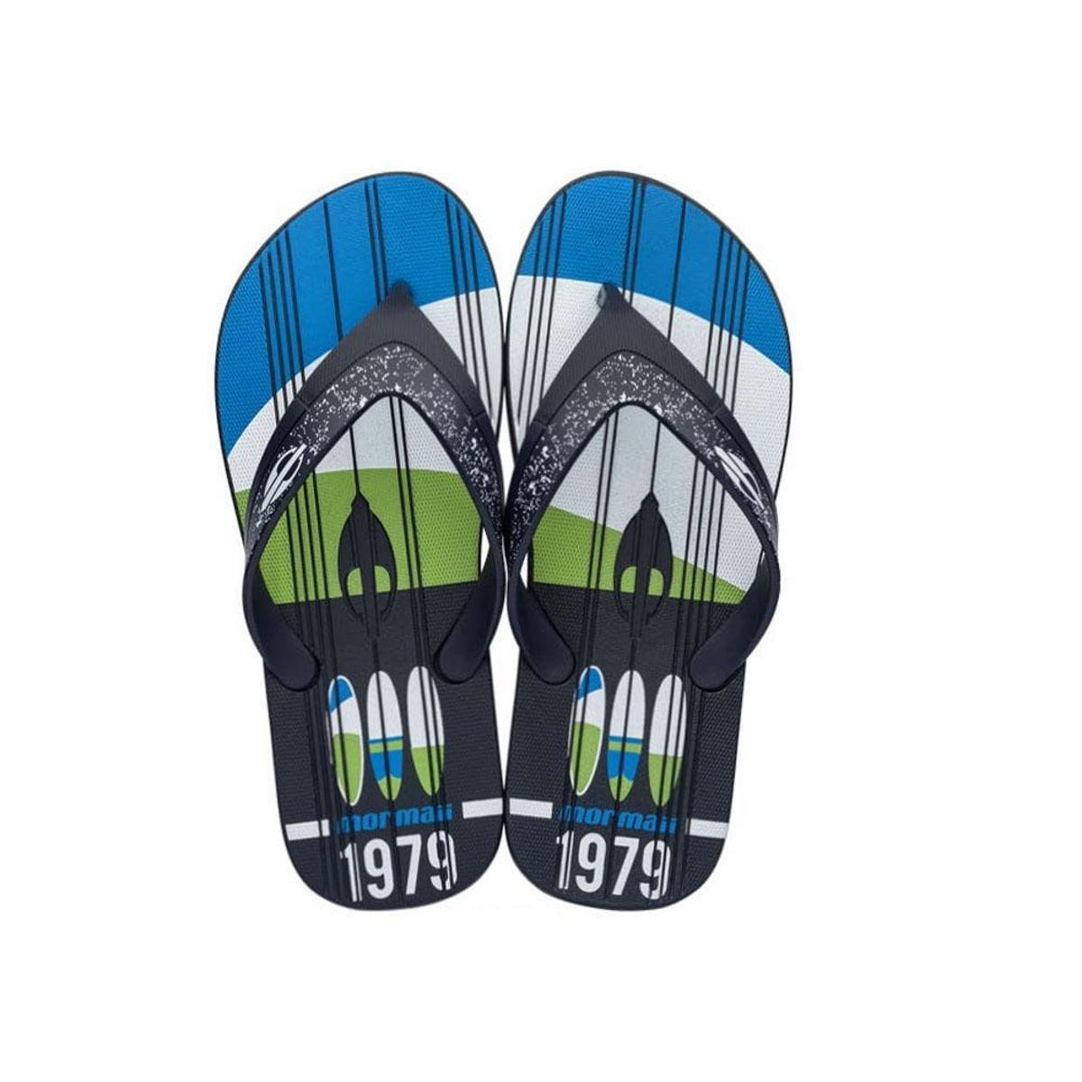 Chinelo Mormaii Tropical Pro - Azul Marinho Mormaii Menor preço em Chinelo Mormaii Tropical Pro - Azul Marinho Mormaii