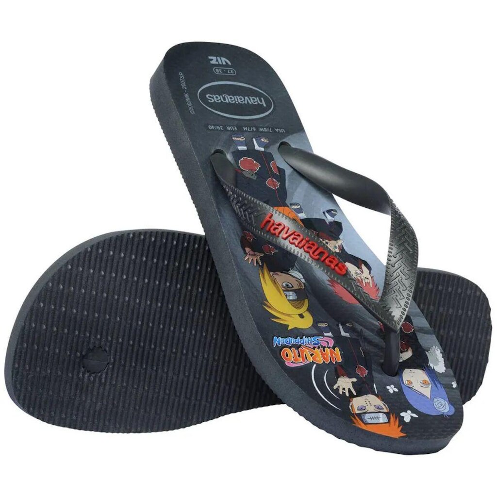 Chinelo Naruto Masculino Resistente Havaianas Top