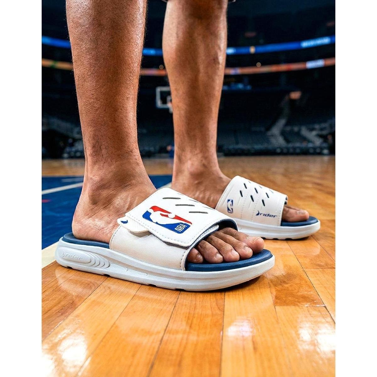 Chinelo NBA Slide Rider R Soft Masculino 12569 Menor preço em Chinelo NBA Slide Rider R Soft Masculino 12569