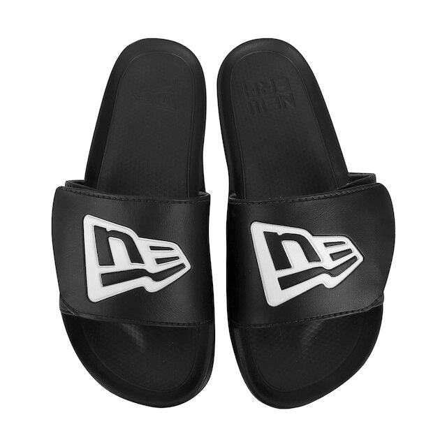 Chinelo New Era Oreo Liso - Preto Menor preço em Chinelo New Era Oreo Liso - Preto