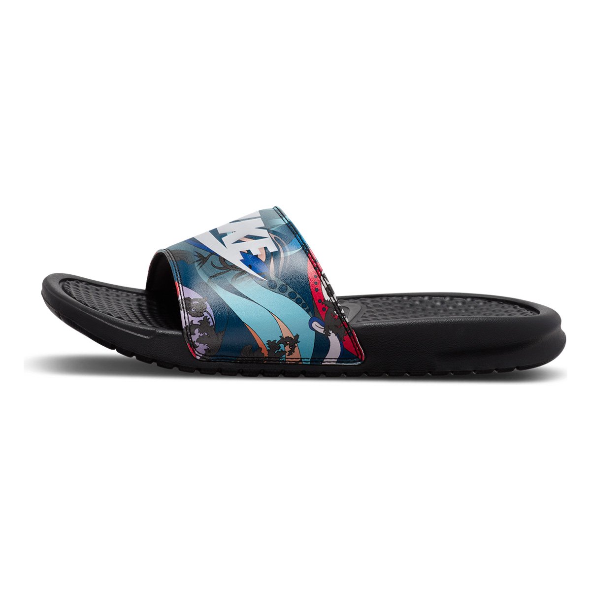 nike benassi jdi slides floral