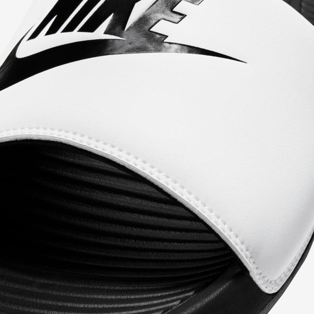 Chinelo Nike Victori One Masculino Preto+Branco Netshoes
