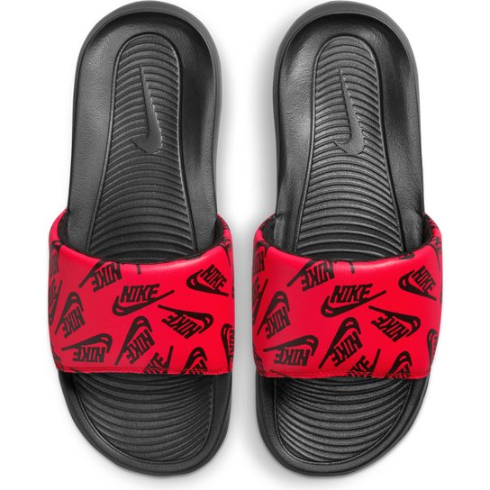 Chinelo Nike Victori Slide Print Masculino - Vermelho+Preto é ruim? Chinelo Nike Victori Slide Print Masculino - Vermelho+Preto é boa?