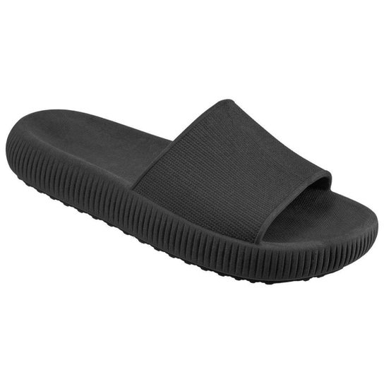 Chinelo Nuvem Cloud Slipper Luiza Paula - Preto Menor preço em Chinelo Nuvem Cloud Slipper Luiza Paula - Preto