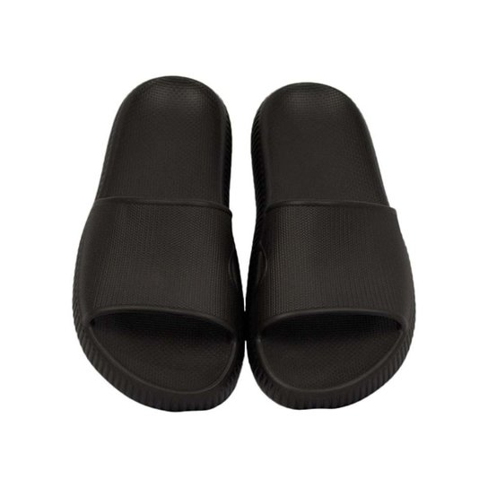 Chinelo Nuvem Eva Masculino Slide Leve Confortável Macio - Preto Menor preço em Chinelo Nuvem Eva Masculino Slide Leve Confortável Macio - Preto